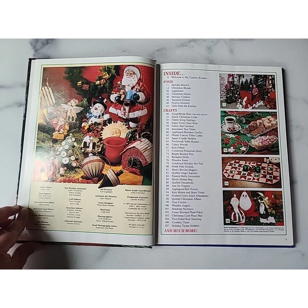 Country Woman Christmas 1997 Hardcover
